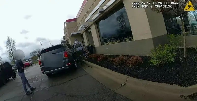 MSP trooper hits and kills man running away