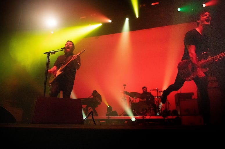 Manchester Orchestra performs in Chicago at the Riviera Theatre