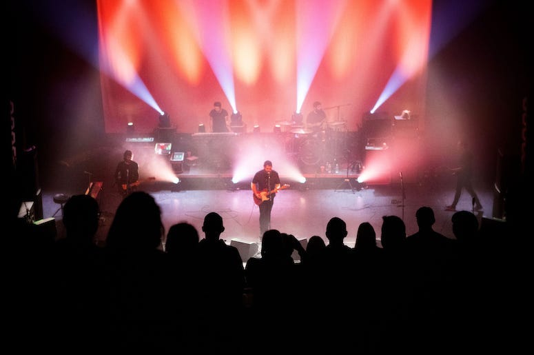 Manchester Orchestra performs in Chicago at the Riviera Theatre