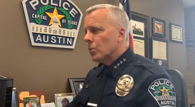 Austin Police Chief Brian Manley