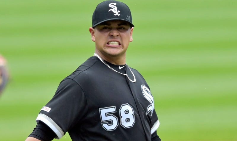 White Sox left-hander Manny Banuelos