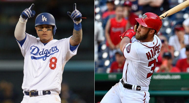 Manny Machado and Bryce Harper