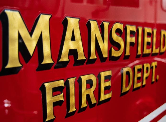 A Mansfield, CT fire truck
