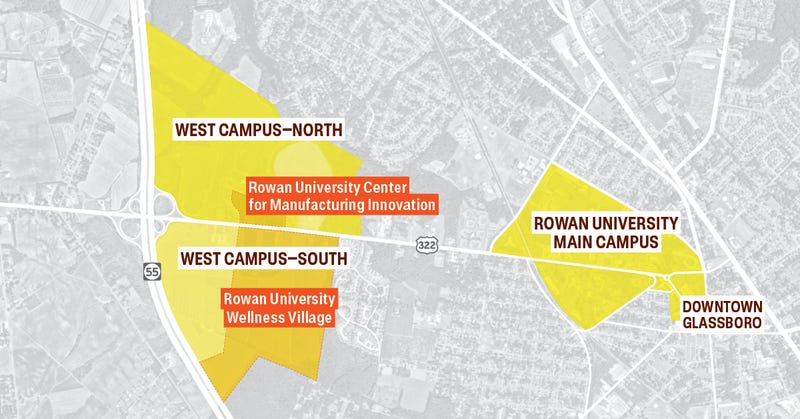 Rowan University unveils $690M, 220-acre campus expansion project