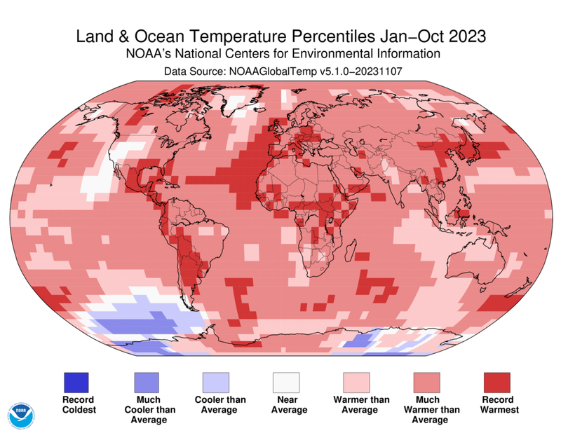 Climate Change, Climate, Warm, Temperatures, NOAA
