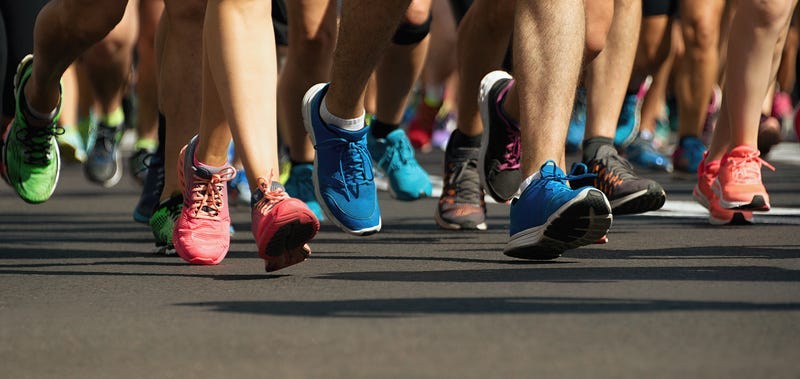 marathon runners