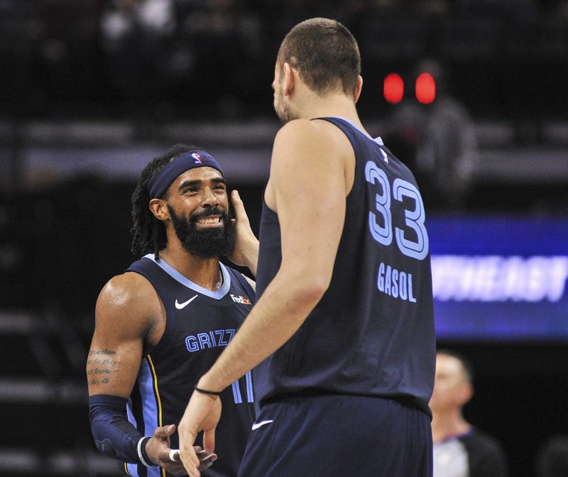 Marc Gasol and Mike Conley