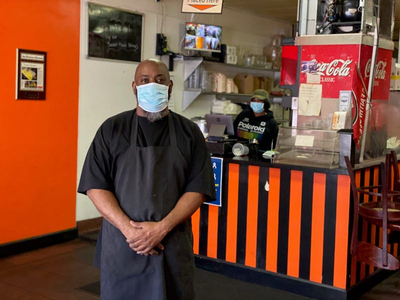 Marcel Banks, owner of Frisco Fried in Bayview