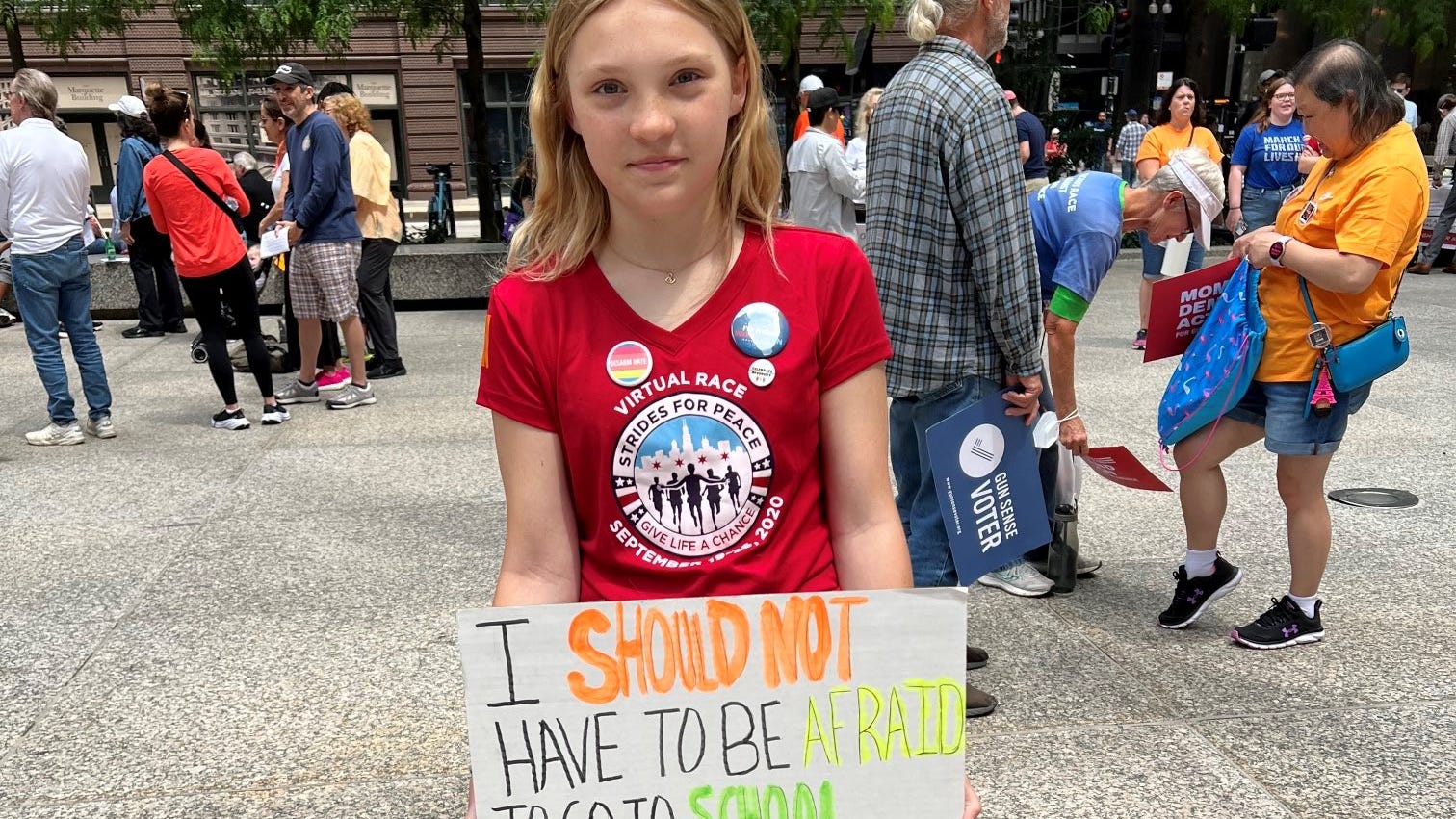 Thousands participate in March for our Lives, demand gun reform in wake of recent mass shooting across the country
