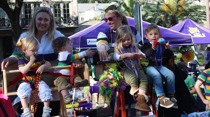 Parade crowd