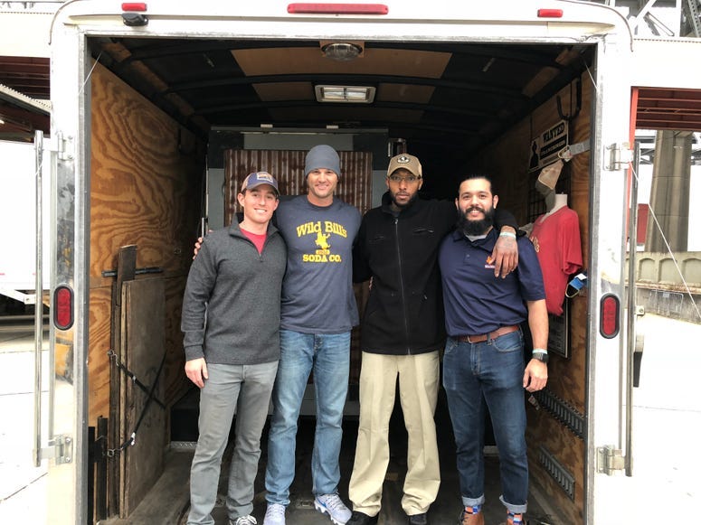 The Wild Bill's team preparing for their first convention show in 2018