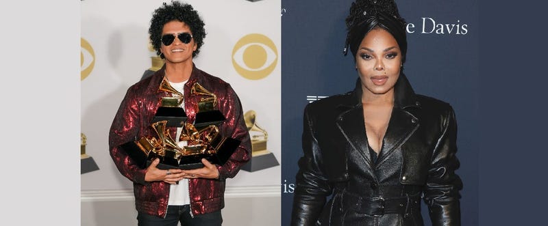 Bruno Mars and Janet Jackson