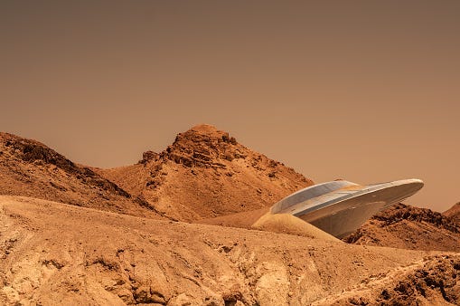 Mars UFO