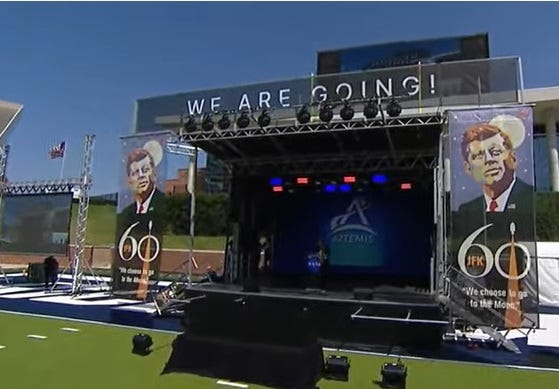 NASA marks 60th anniversary of JFK speech at Rice