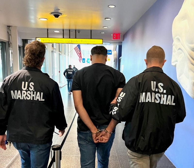 Al-Ashraf Khalil taken into custody by United States Marshals Service