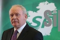 The late Martin McGuinness, a former deputy first minister of Northern Ireland and member of the terrorist Irish Republican Army. 