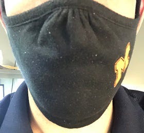 Man in mask.