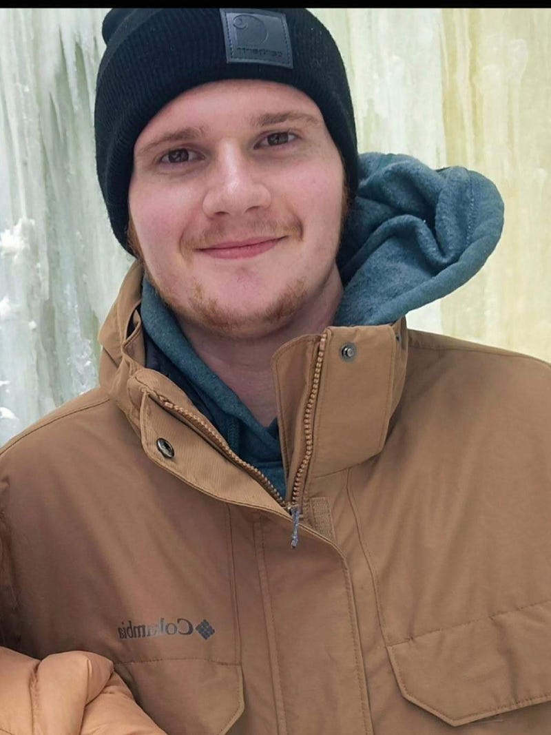 A picture of missing 21-year-old Trenton Massey