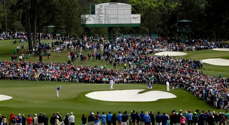 FILE -- A general view of The Masters at Augusta National.