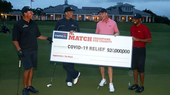 'The Match': Takeaways From Tom Brady/Phil Mickelson vs. Peyton Manning/Tiger Woods
