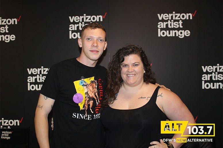 Matt Maeson Meet And Greet In The Verizon Artist Lounge