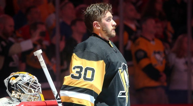 Matt Murray of the Pittsburgh Penguins