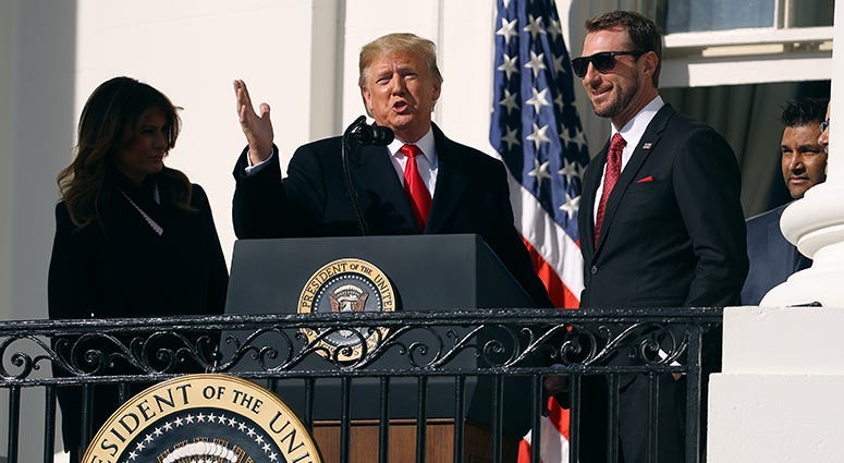 Max Scherzer – Nationals' White House Visit