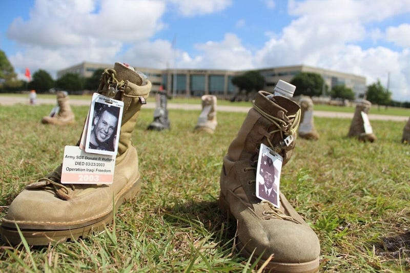 Fort Hood's annual remembrance display honors fallen since 9-11