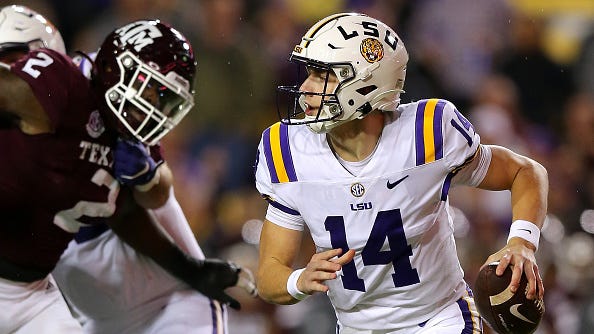 LSU QB Max Johnson to enter transfer portal; brother Jake also decommits