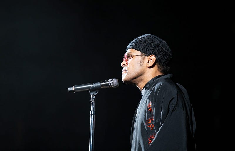 Maxwell performing at V-103 LIVE on Saturday, March 30, 2019, at State Farm Arena in Atlanta
