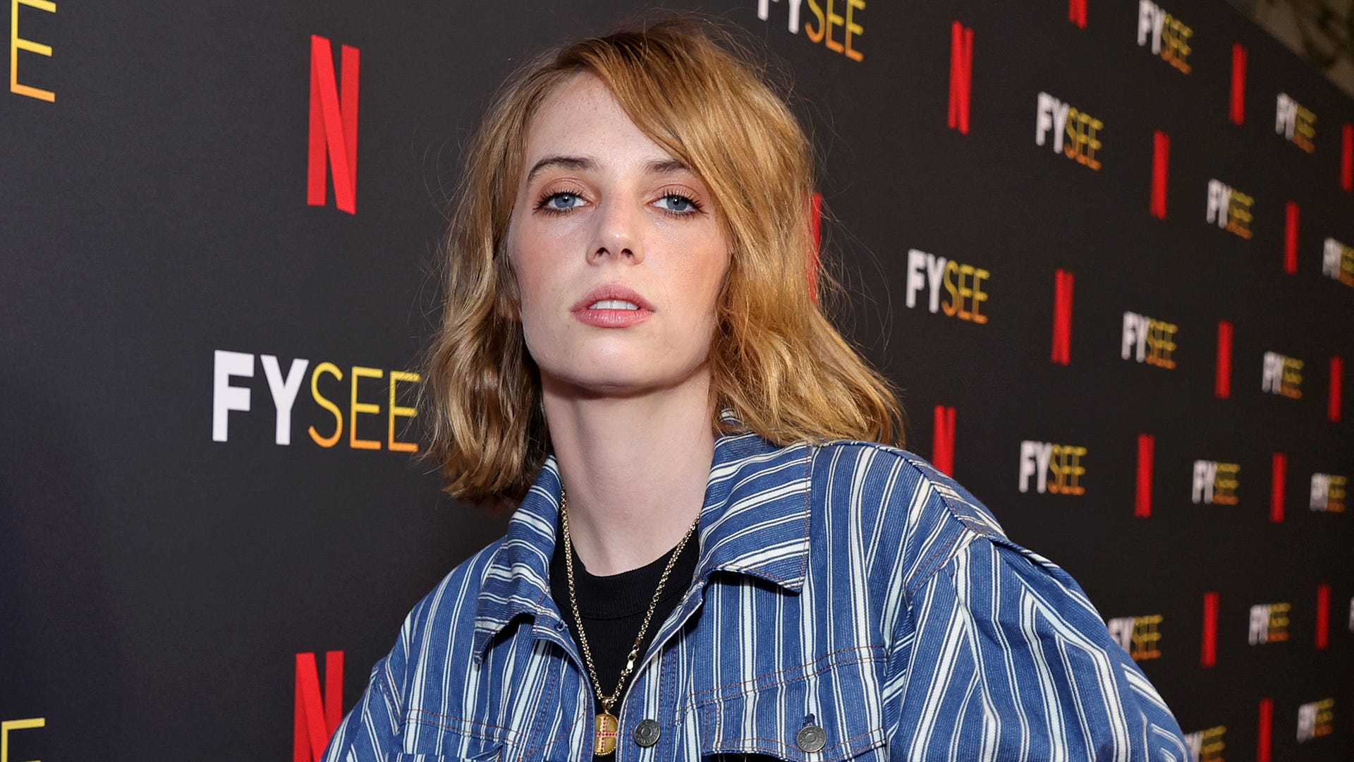 'Stranger Things' star Maya Hawke turned upside down in NSFW music video featuring naked forest orgy