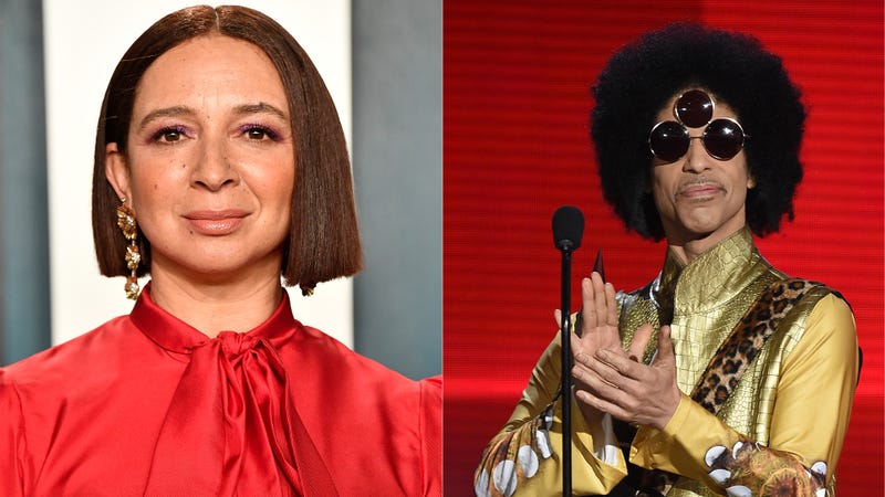 Maya Rudolph and Prince