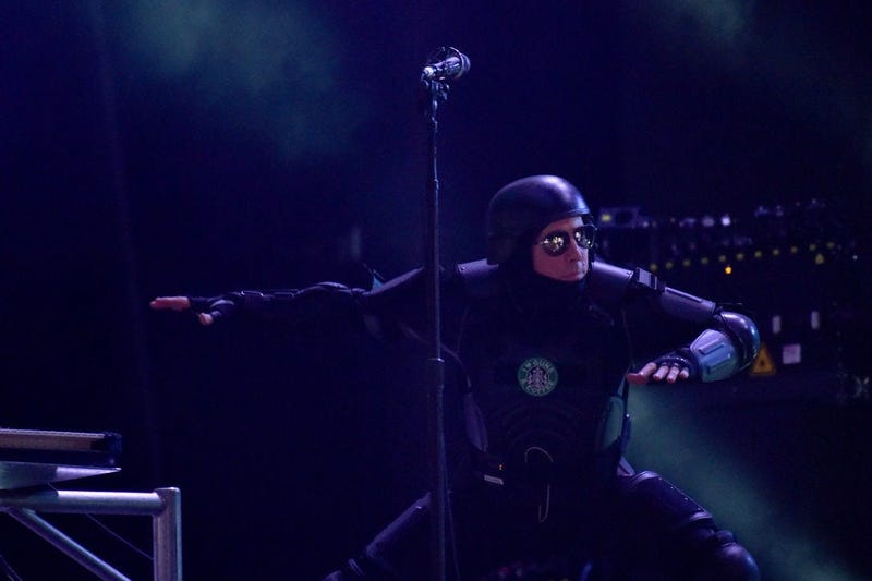  Maynard Keenan of Tool performs onstage during the 2017 Governors Ball Music Festival - Day 3 at Randall's Island on June 4, 2017 in New York City 