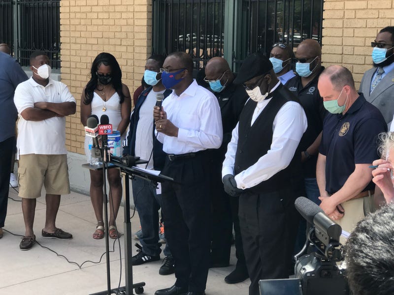 Mayor Byron Brown at MLK Park in Buffalo