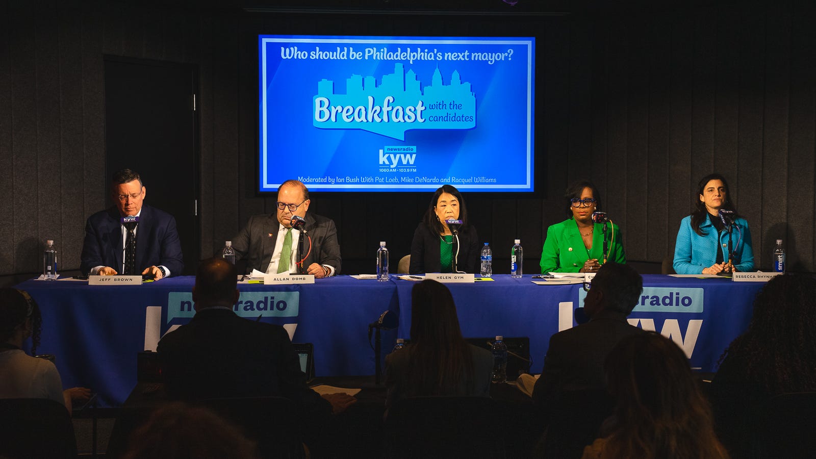 Highlights from KYW Newsradio's debate with Philly mayoral candidates