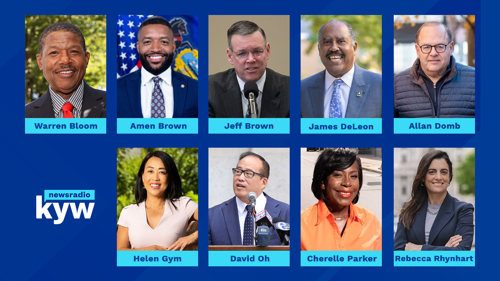 Your guide to the 2023 Philadelphia mayoral candidates