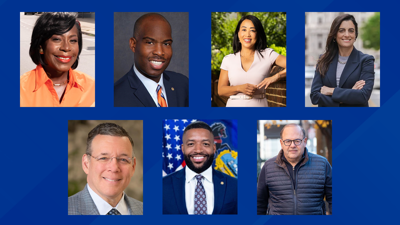 7 Philly mayoral candidates spar in first TV debate