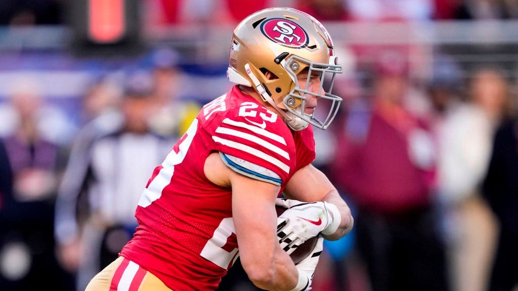 Christian McCaffrey returns but Elijah Mitchell limited in Friday's practice