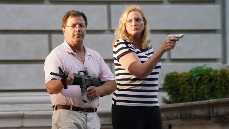 'I'd do it again': Gun-waving McCloskeys plead guilty to charges after confronting protesters