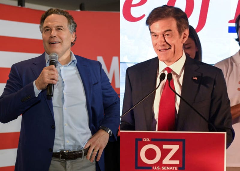 Mehmet Oz, Dave McCormick.