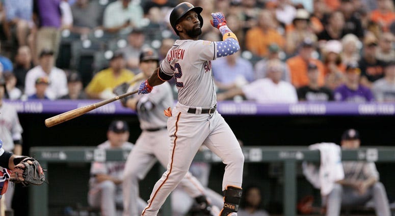 Giants outfielder Andrew McCutchen