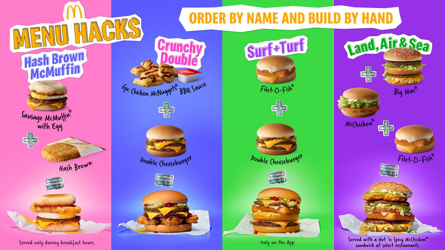 McDonald’s offering 4 fan-inspired menu hacks - here’s when you can order them