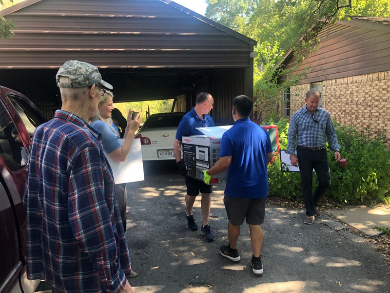 new AC unit to Mansfield client