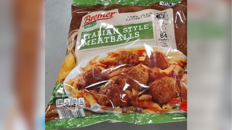 meatballs recalled