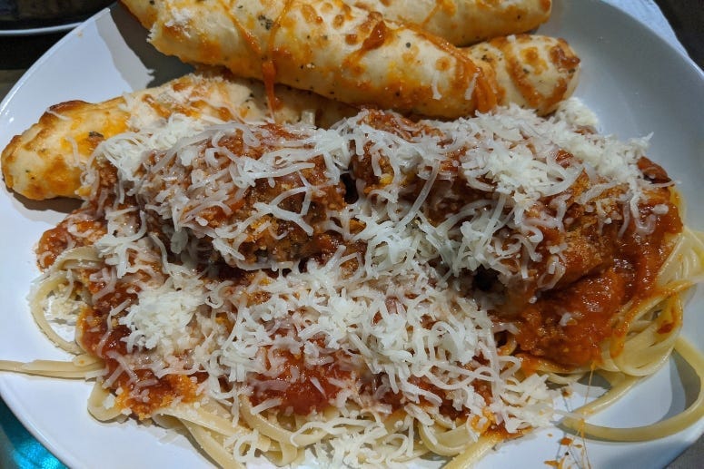 Meatballs and Spaghetti