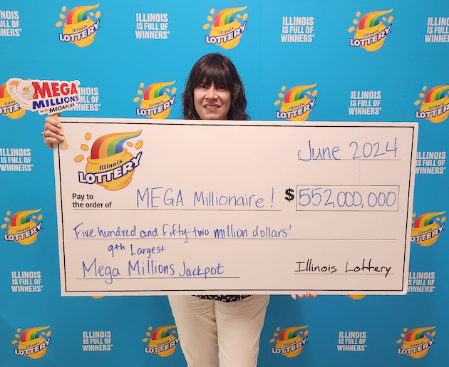 Mega Millionaire check