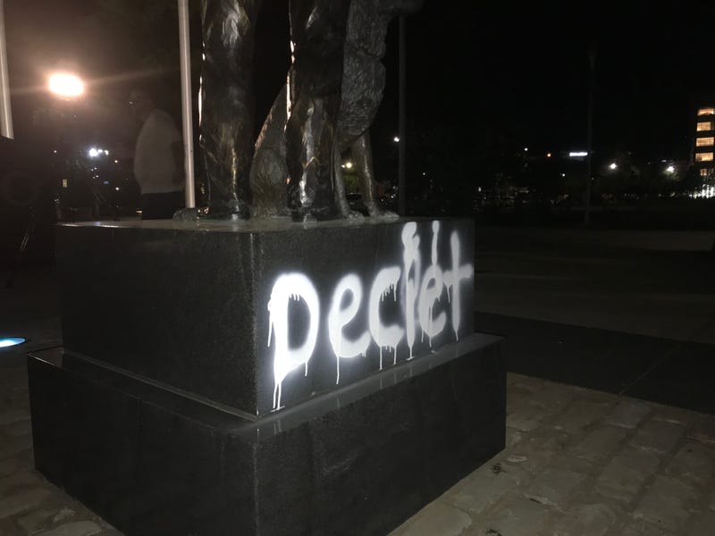 Police_Memorial_ vandalized