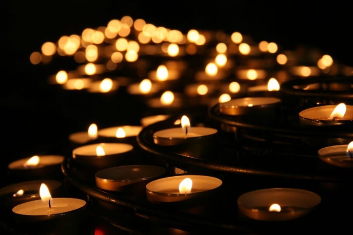 Memorial Candles - Getty Images