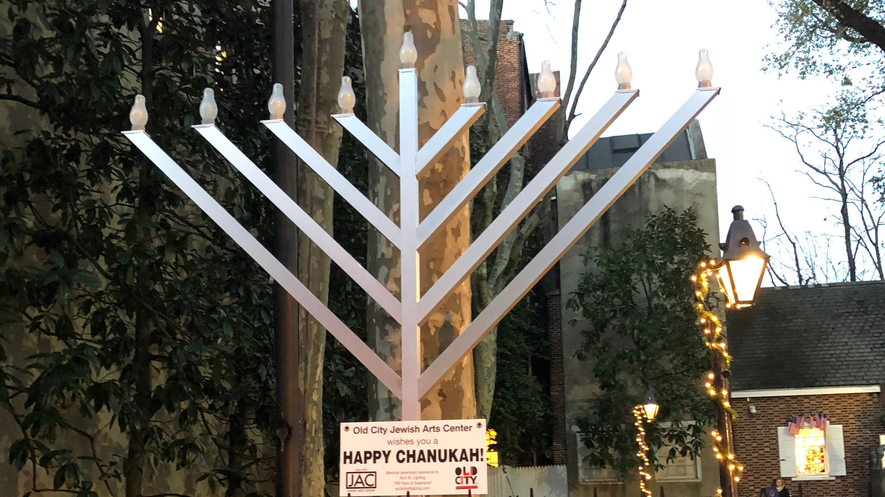 Hanukkah menorah lightings and more in and around Philly