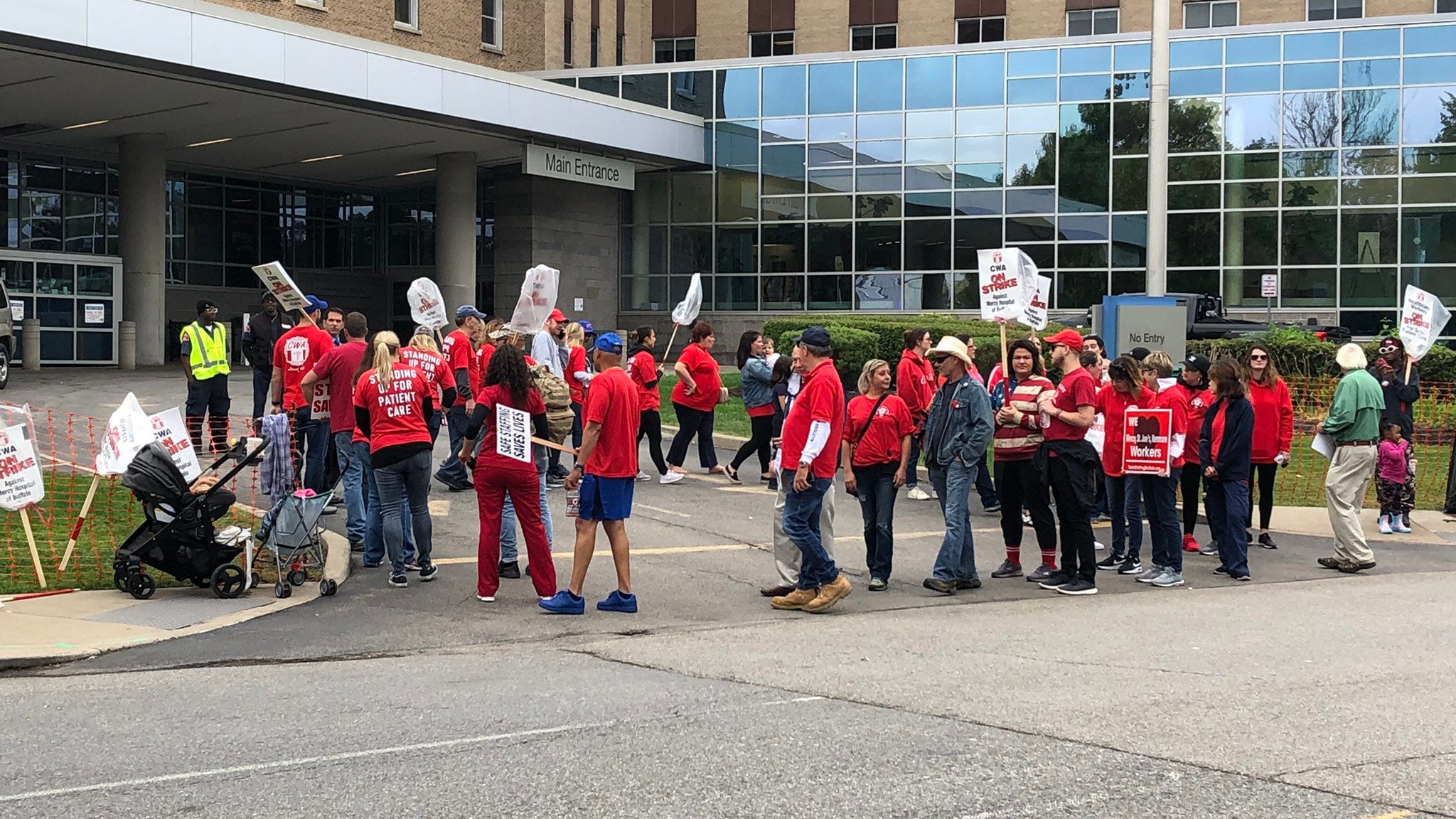 Day 5 of Mercy Hospital nurses strike